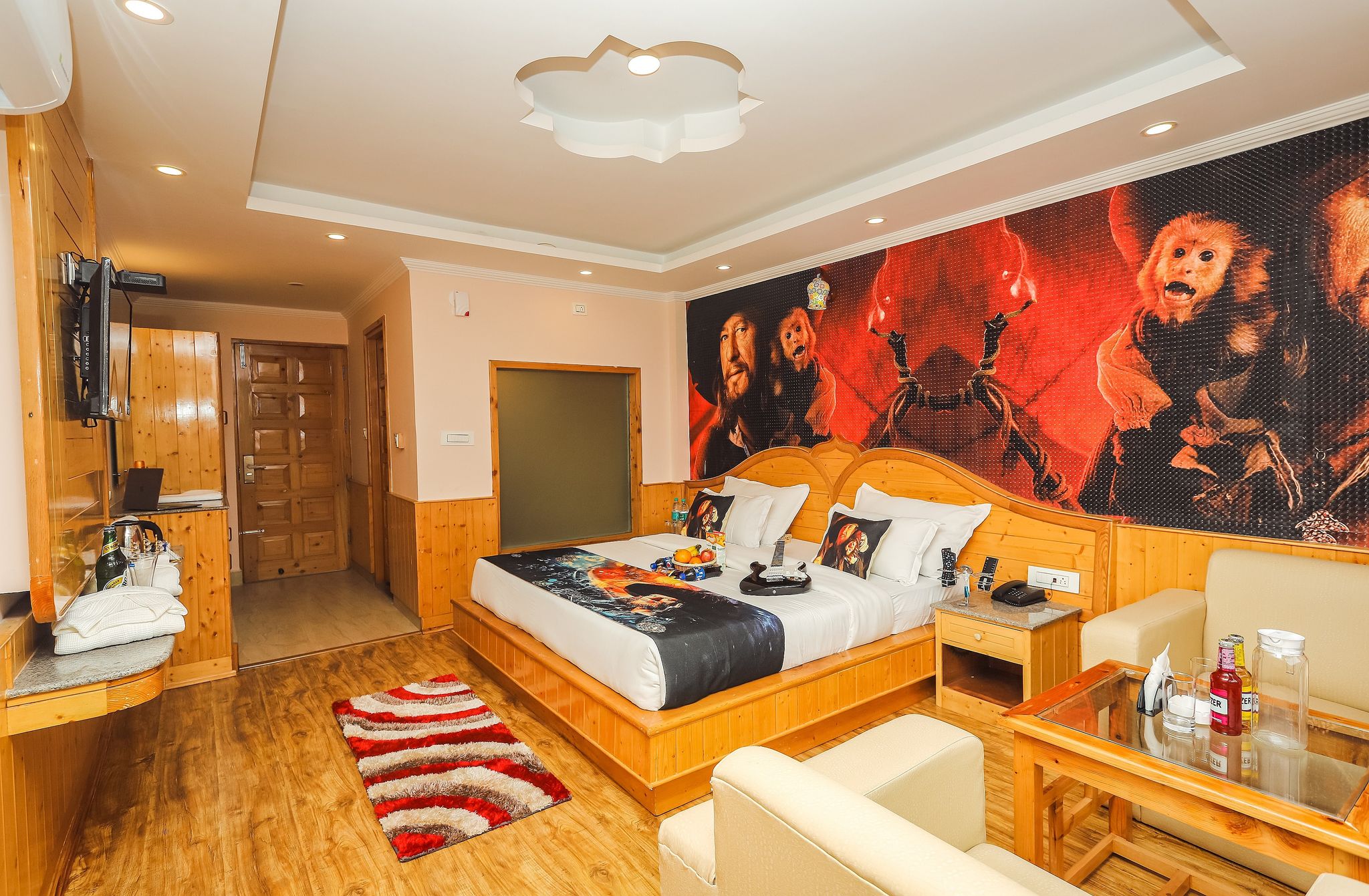 Smuggler Resort By West Western -Centrally Heated & Air Cooled ,Manali  Barbossa Room Mountain & valley View with Balcony (Hot & Cold AC) 2