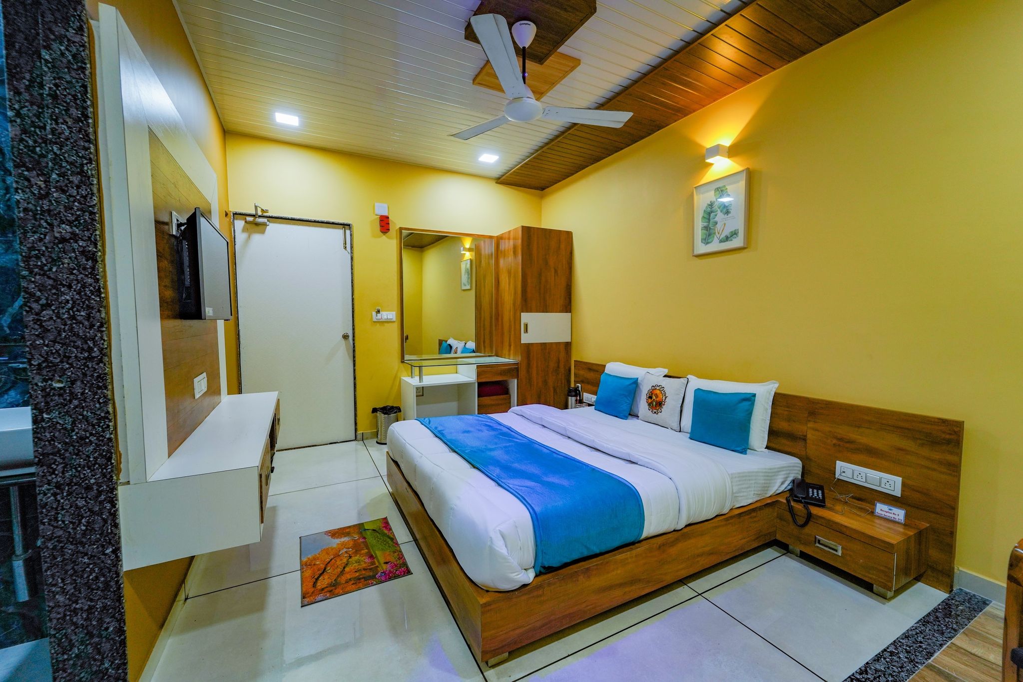 The Nest Residency Double Bed AC Room 2