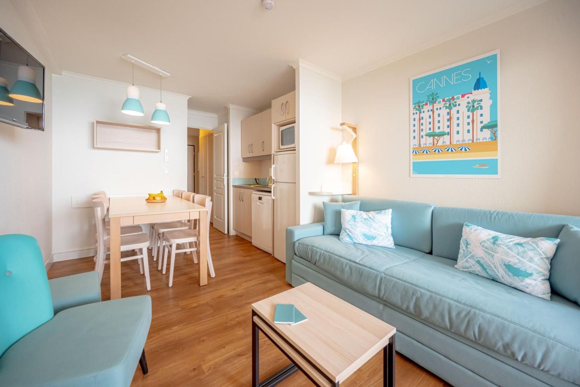 Studio with Sleeping Alcove, Air Conditioning and Terrace or Balcony (4 People)