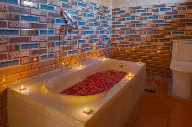 Sunrise Desert Resort Maharaja AC Tent 3