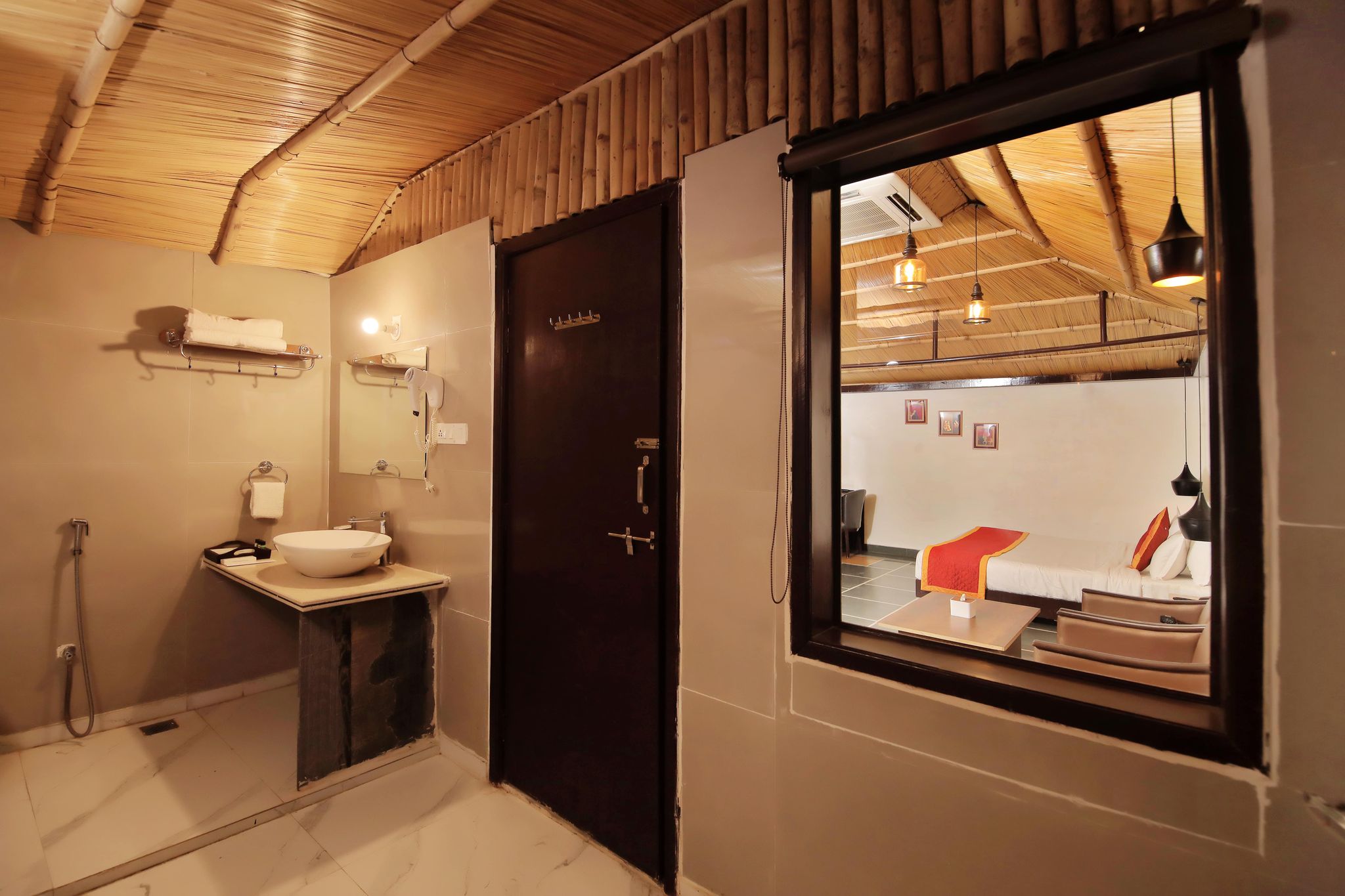 Nature Village Resort Nature Hut with Jacuzzi and Private Sit Out 5