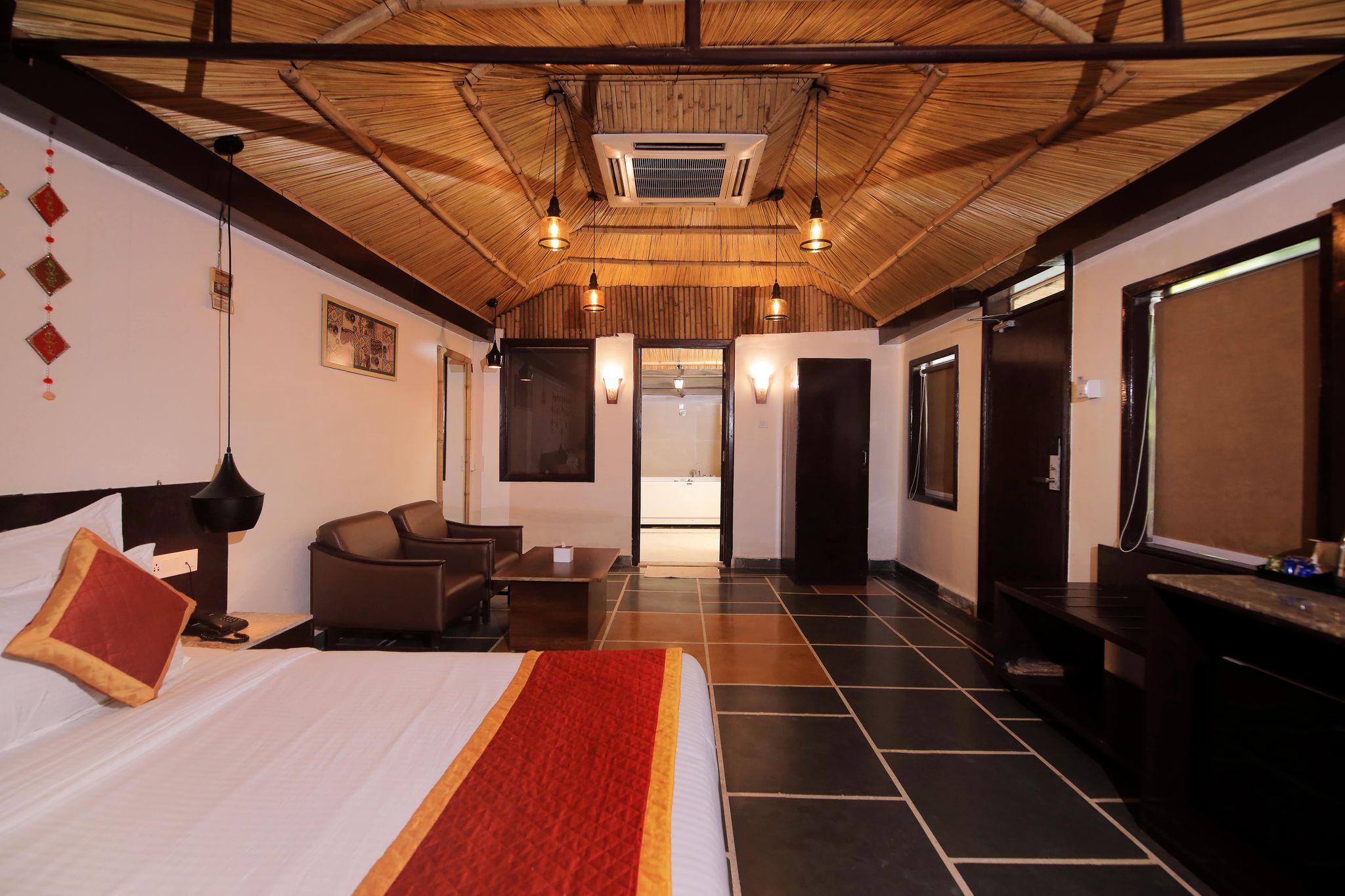 Nature Village Resort Nature Hut with Jacuzzi and Private Sit Out 3