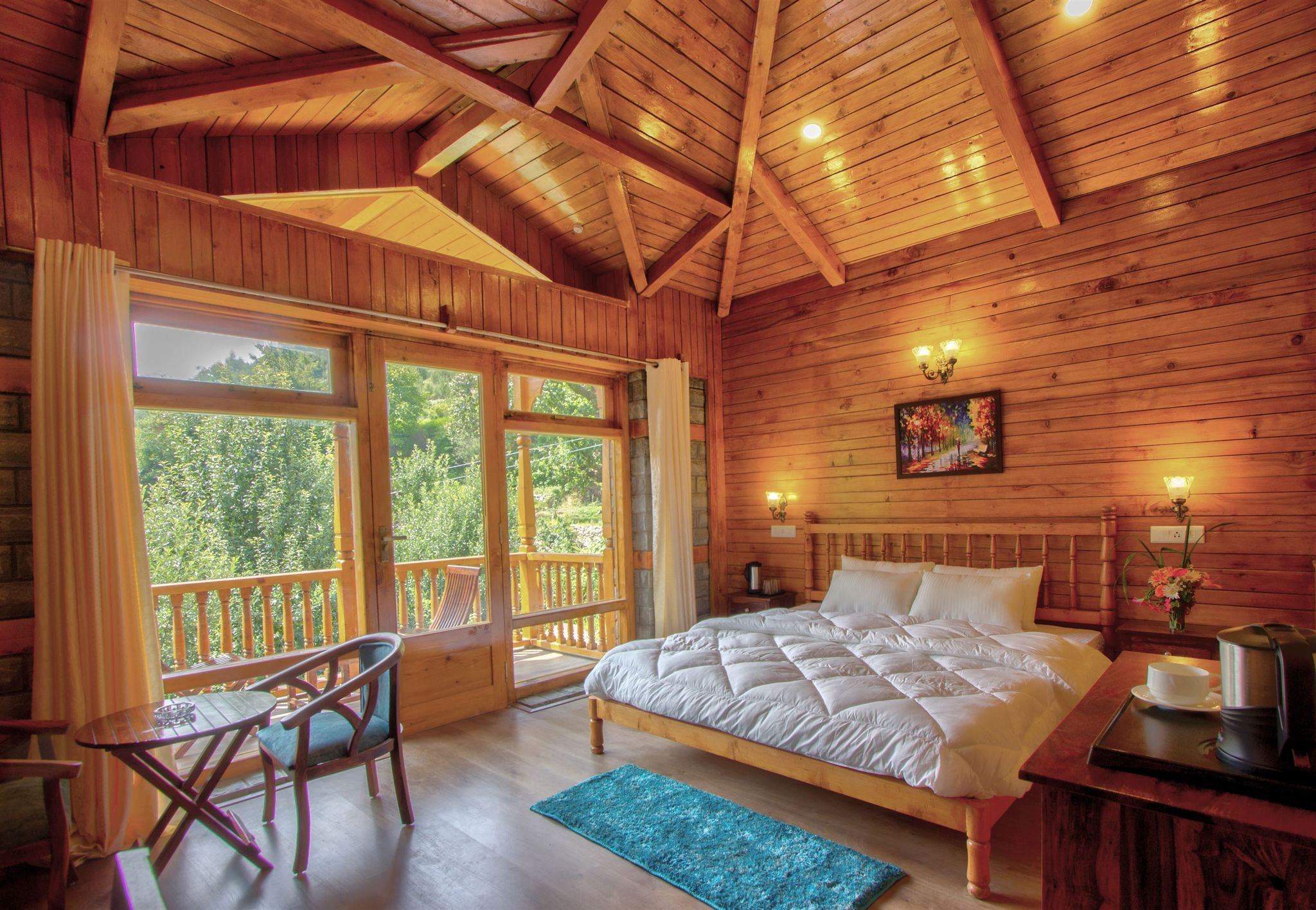 The Blue Stream Cottage Luxury Room with Mountain View