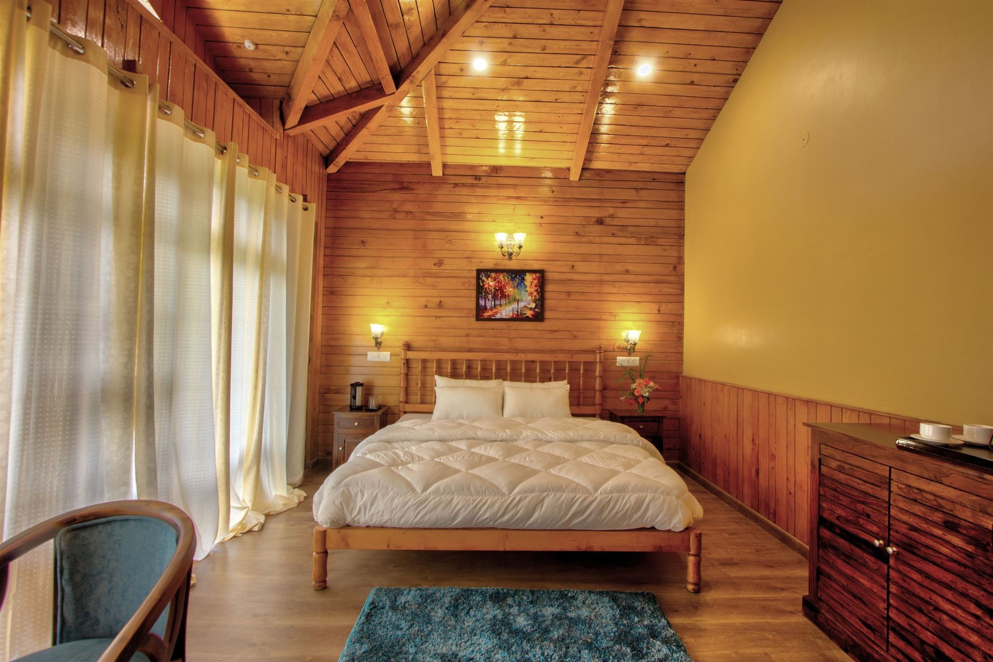 The Blue Stream Cottage Luxury Room with Mountain View 3