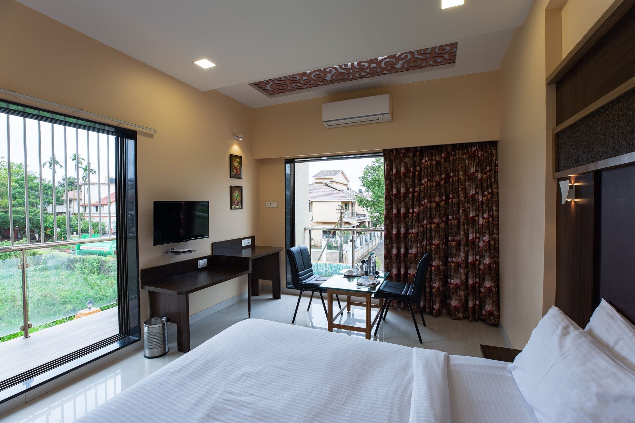City Palace Resort AC Deluxe Room With Balcony With Back View