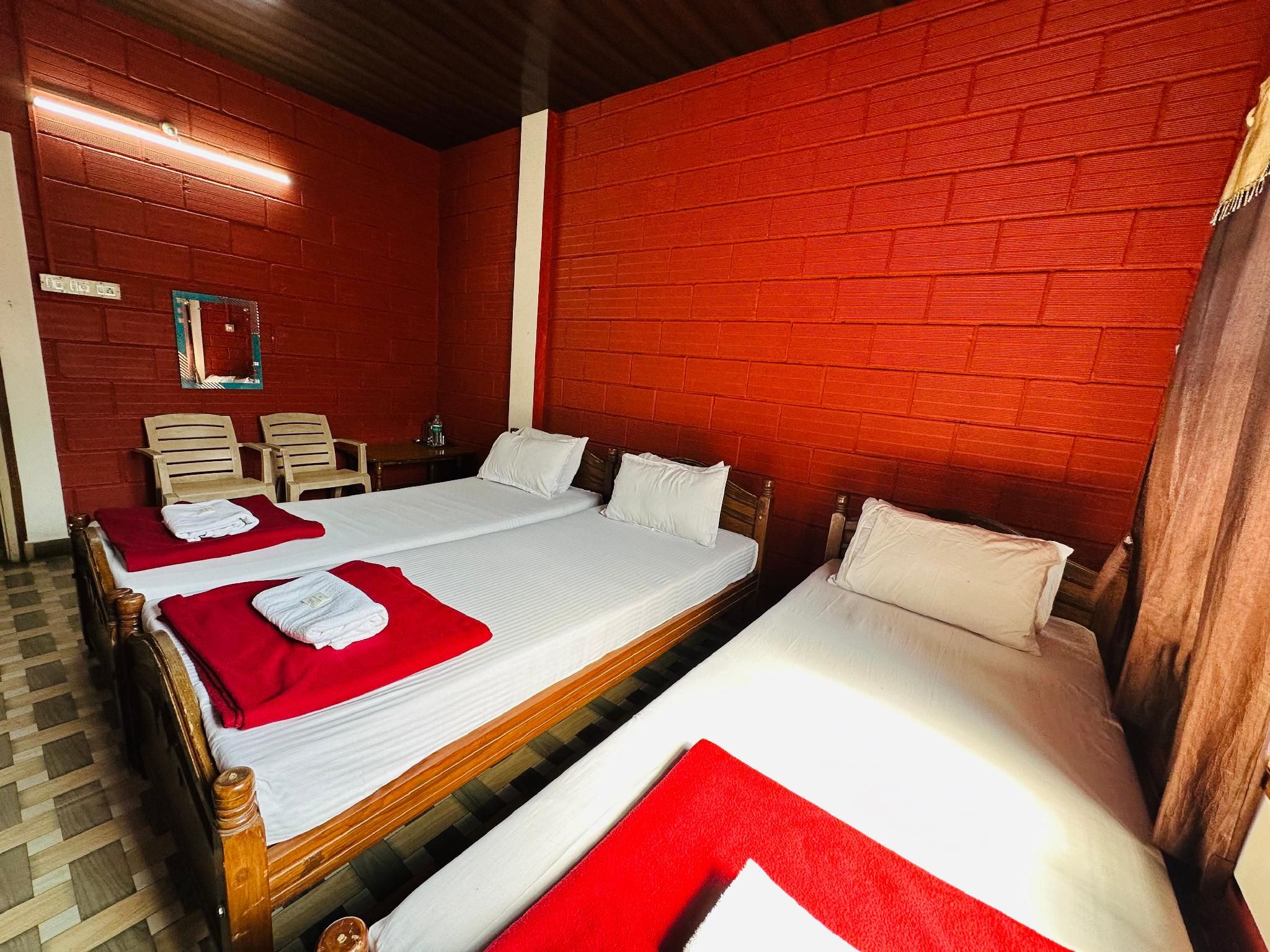 Triple Bed Room With Air Conditioning