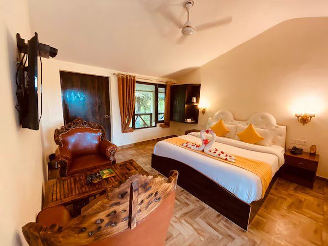 Lohagarh Corbett Resort Luxury Room with Garden View