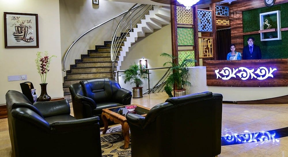 Lobby sitting area