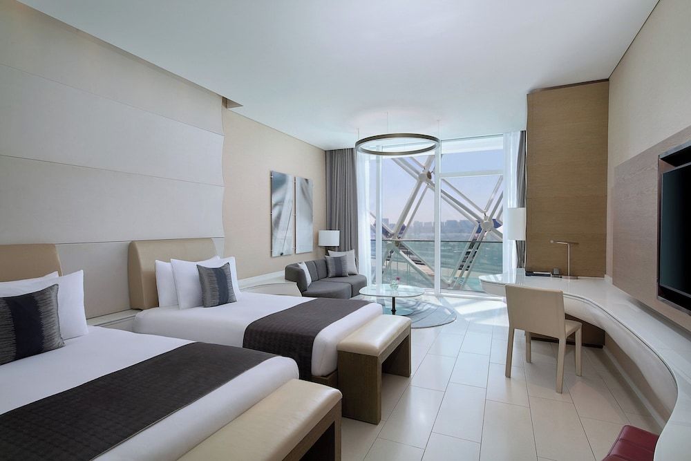 W Abu Dhabi - Yas Island Wonderful Room, 2 Twin Bed, Balcony with Complimentary Yas Beach Access 2