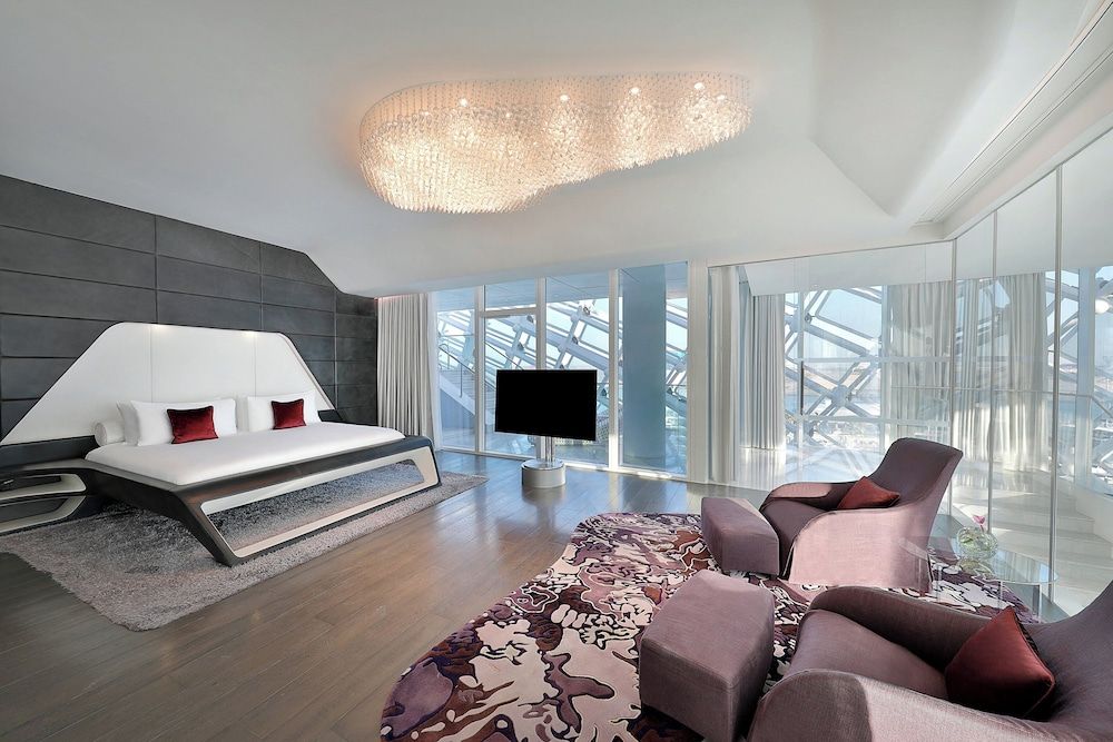 W Abu Dhabi - Yas Island Extreme WOW Suite, 1 Bedroom, View with Complimentary Yas Beach Access