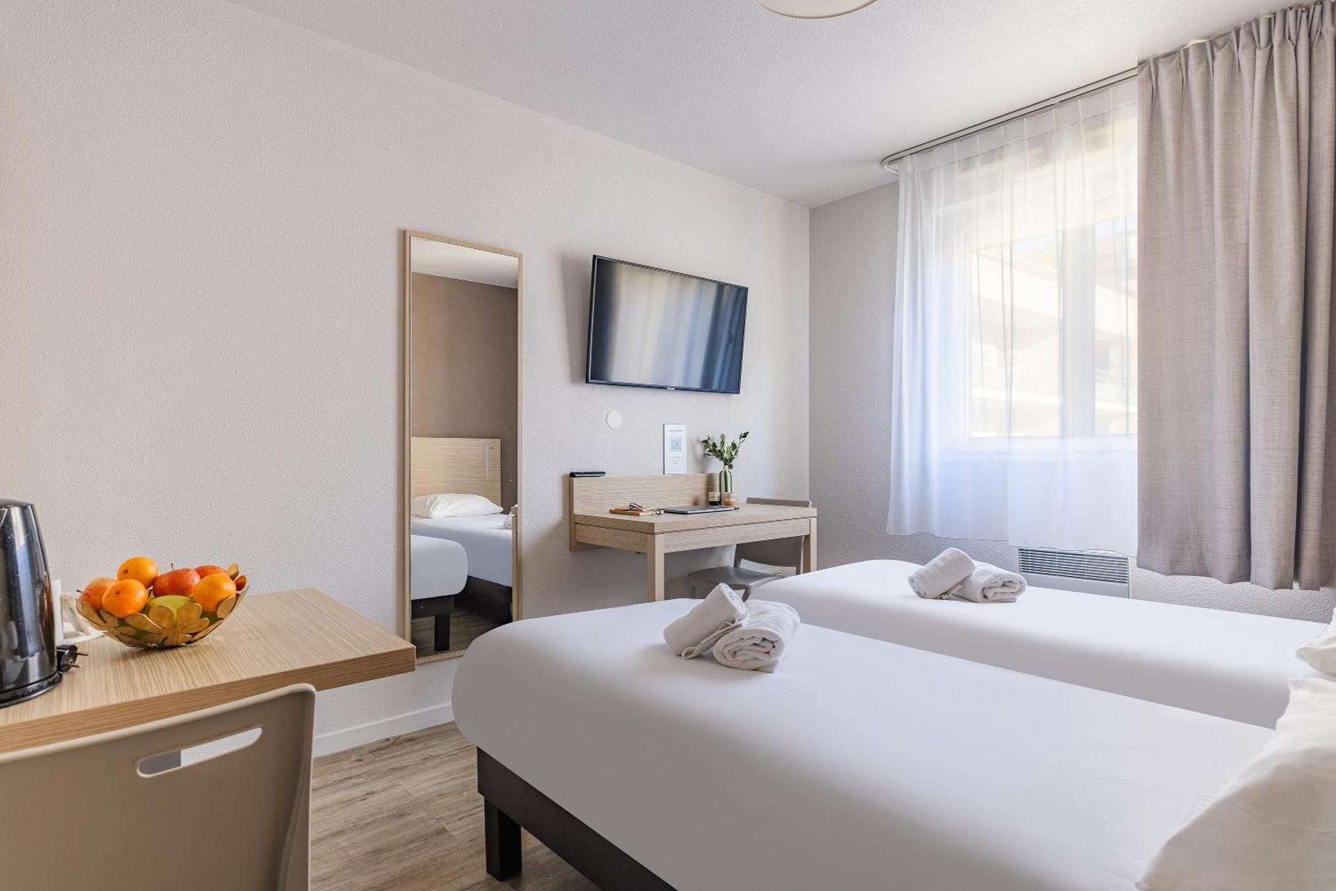 Appart'city Classic Lyon Part Dieu Garibaldi Twin Studio