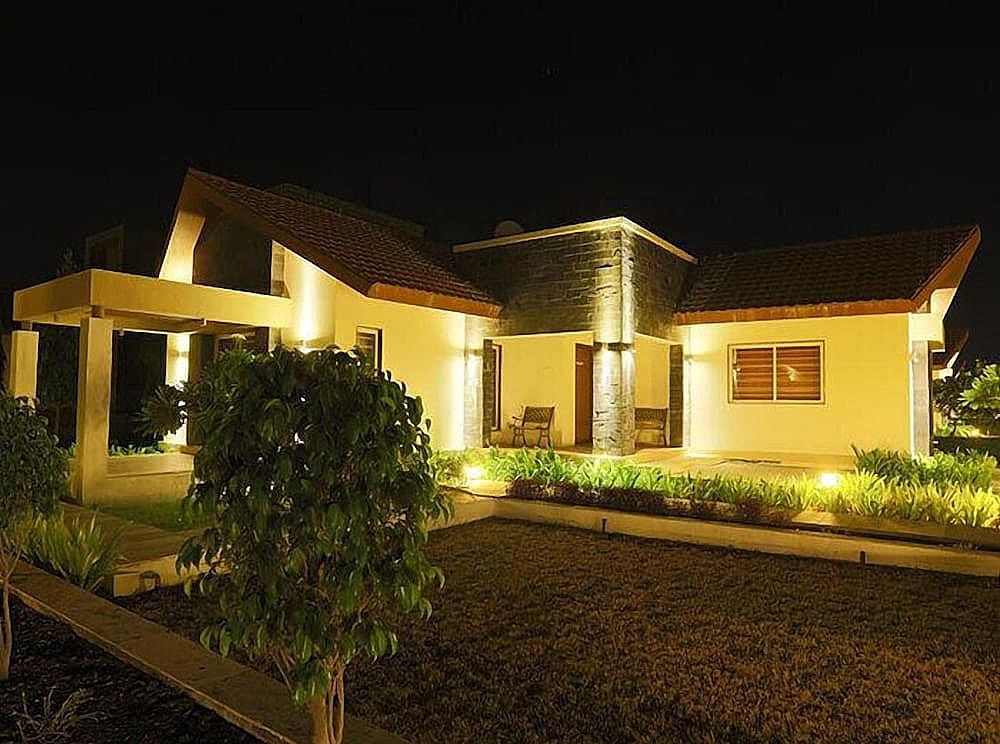 Front of property - evening/night