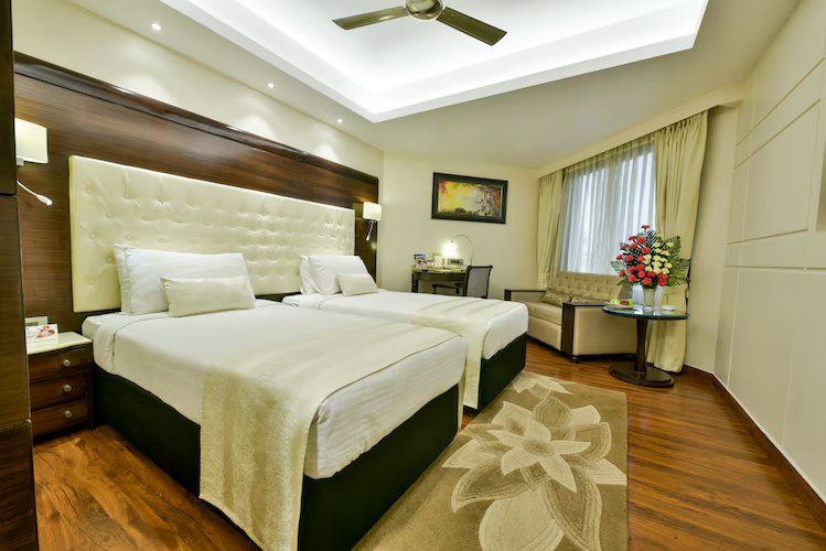KC Residency , Jammu Deluxe Room Twin Bed 2