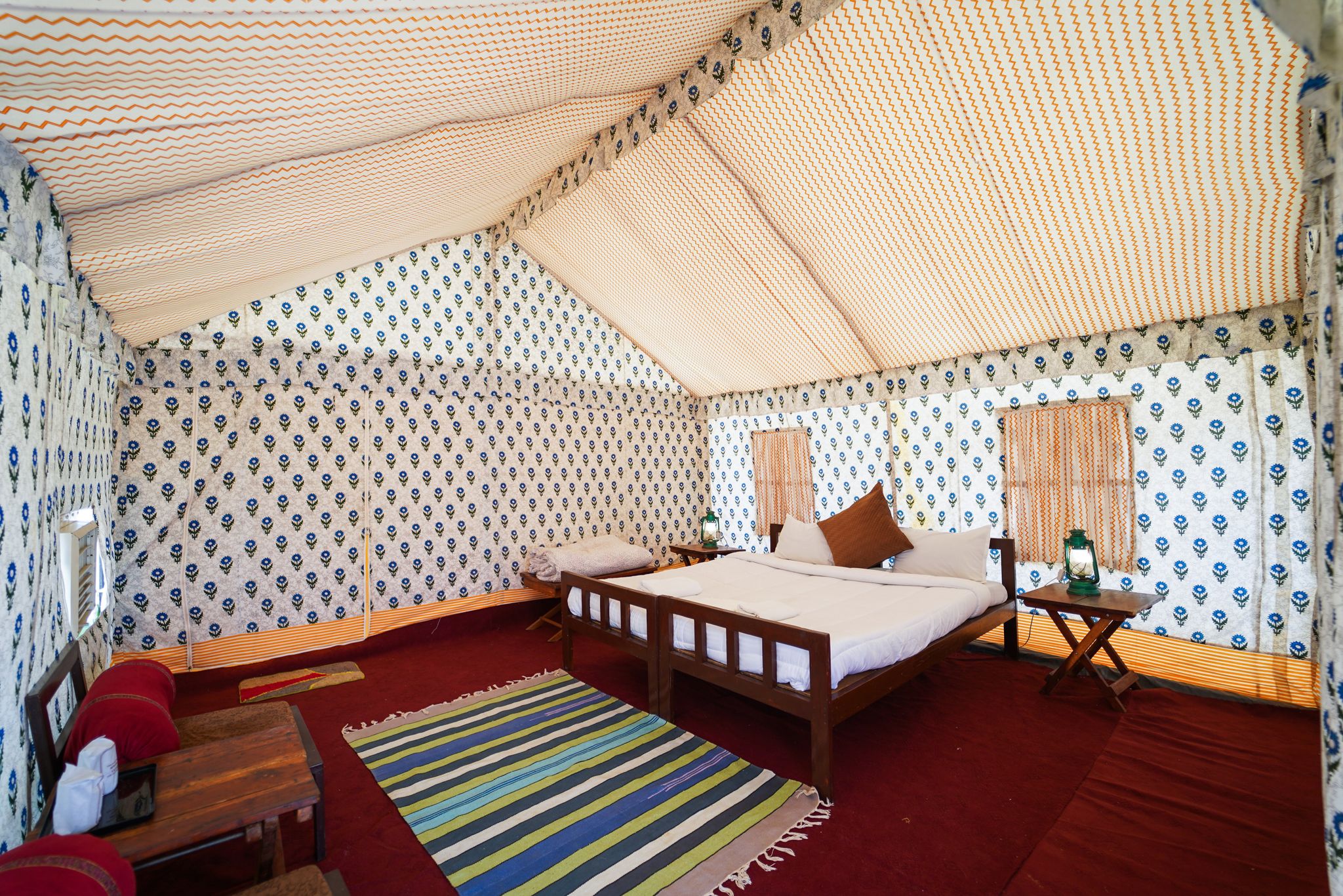 Swiss Tent, 1 King Bed, Non Smoking, Resort View