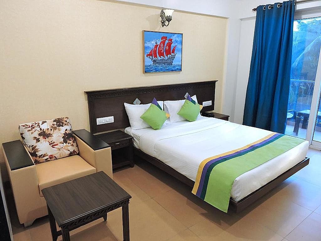 Treebo Premium Dona Eliza, 700 metres from Calangute Beach Standard Double Room 4