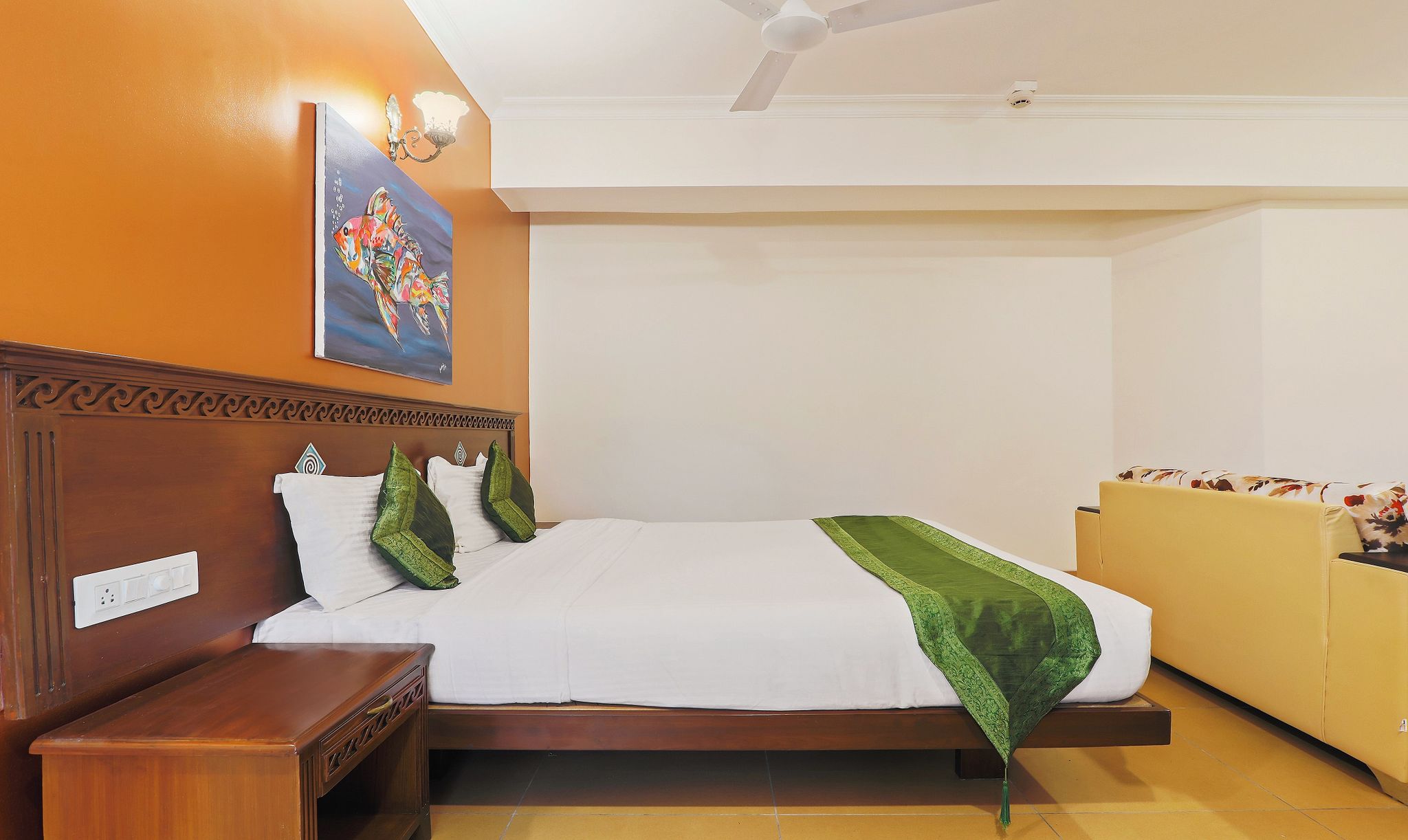 Treebo Premium Dona Eliza, 700 metres from Calangute Beach Standard Double Room 6