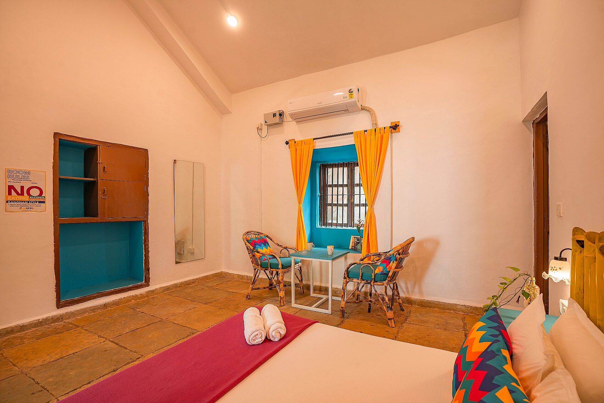 goSTOPS Lite Goa, Calangute Deluxe Private A/C Room with Ensuite Bathroom 6