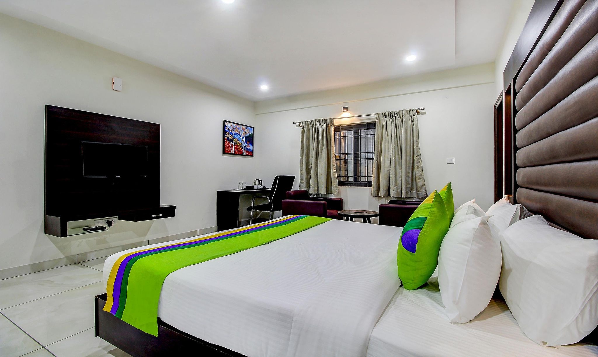 Treebo Sampradaya Bistro, Mailasandra Standard Double Room 4