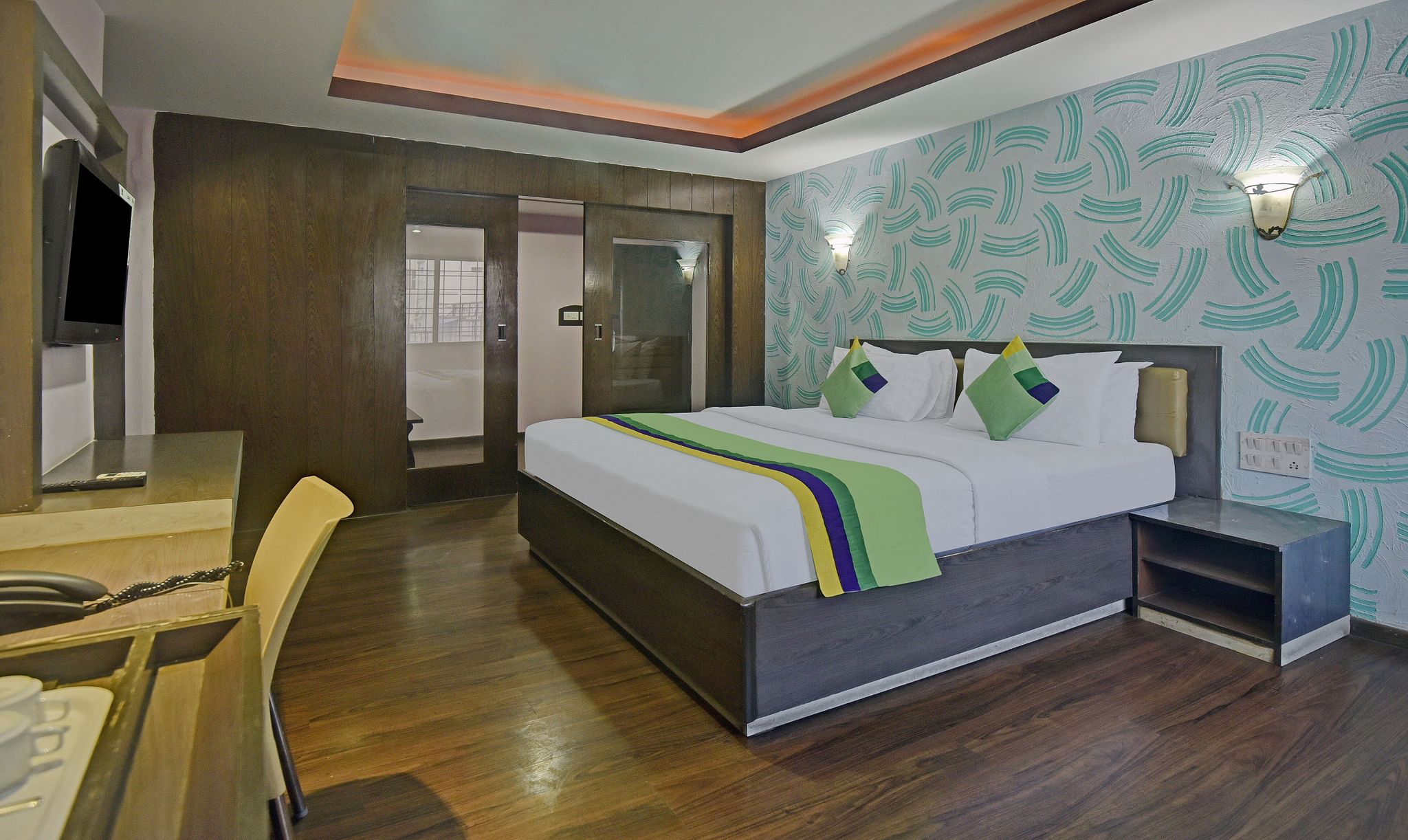 Treebo Savoury Sea Shell Residency Deluxe Double Room 2