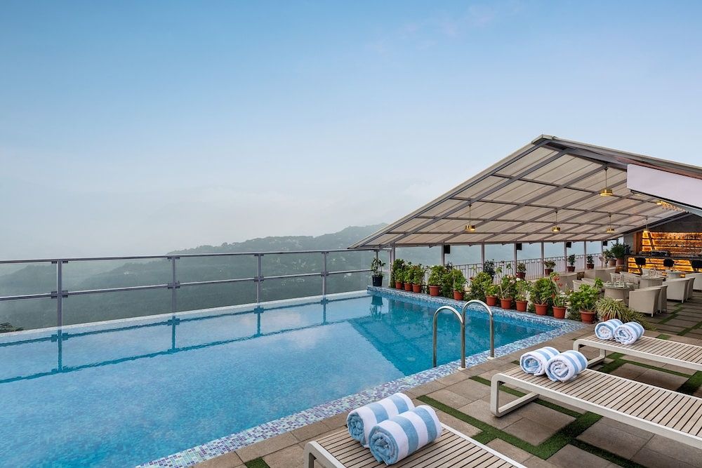 Rooftop pool