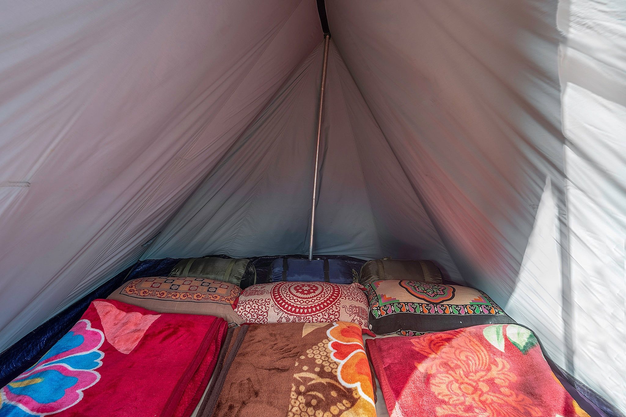 Triple Sharing Tent