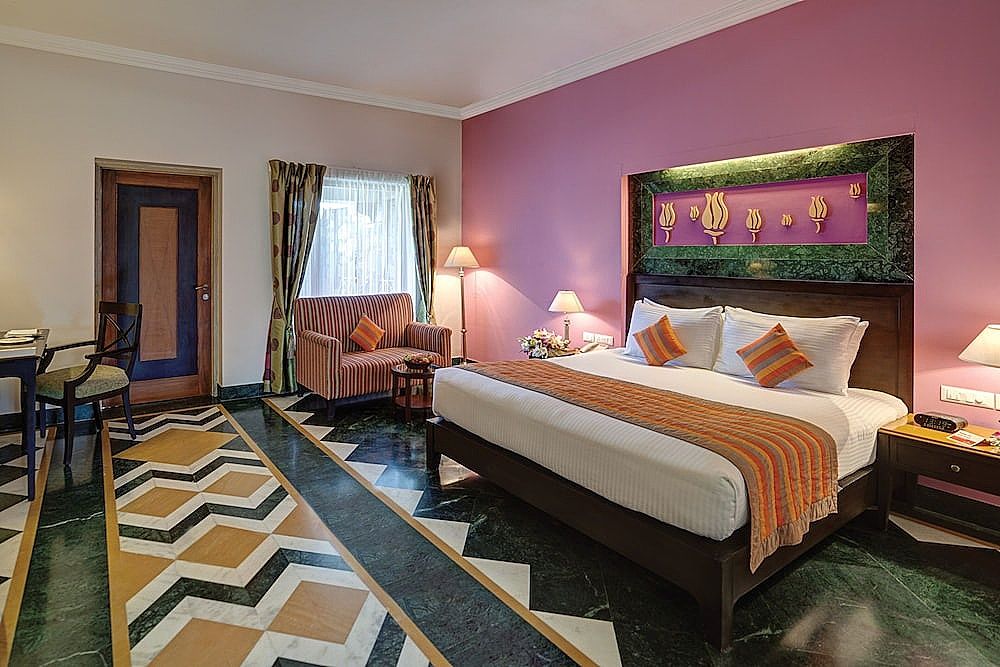 Ramada by Wyndham Udaipur Resort and Spa  Deluxe Room, Private Sitting Area, Garden View 3