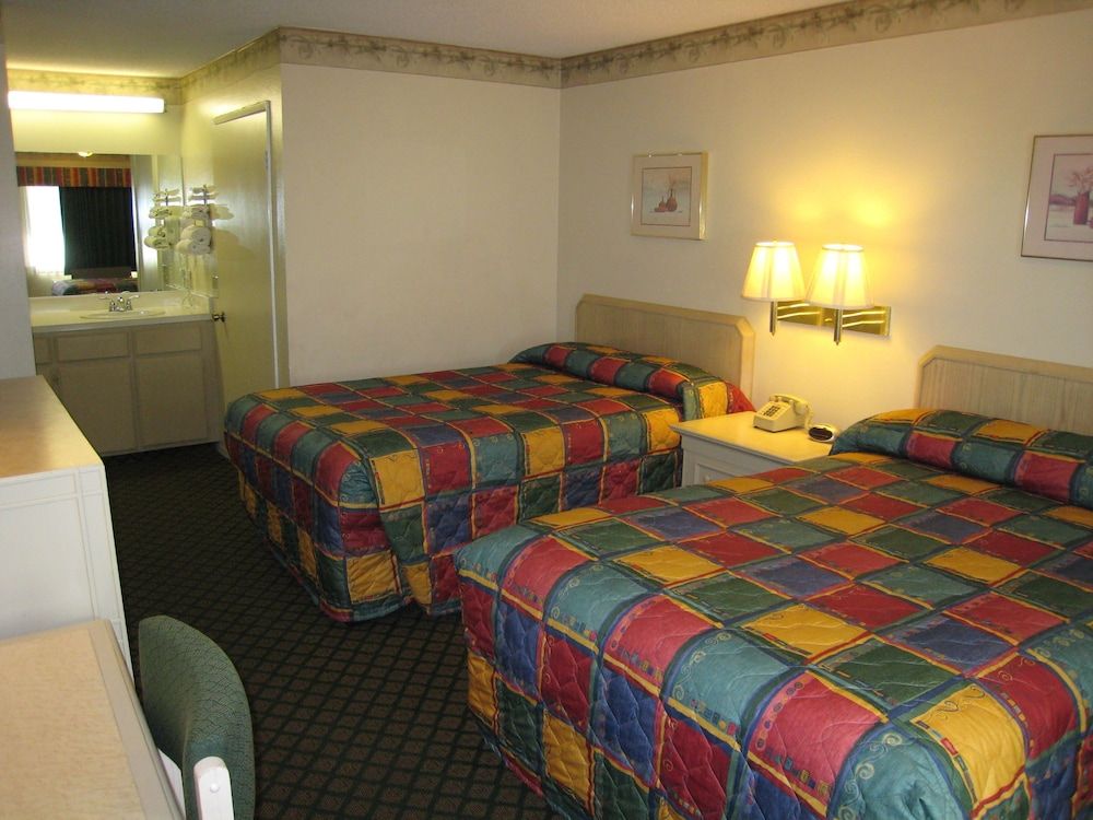 Double Room, 2 Double Beds, Non Smoking