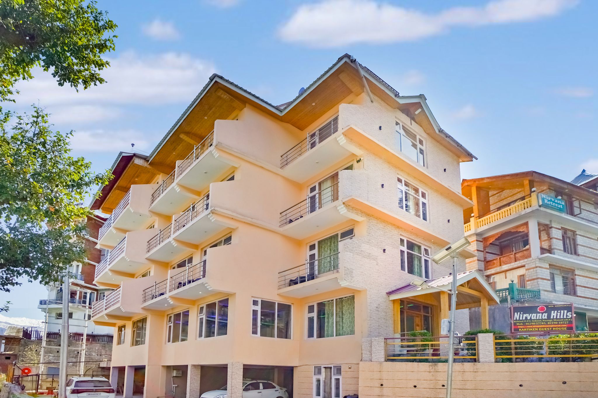 undefined Hotel Nirvana Hills Balcony with Mountain View
