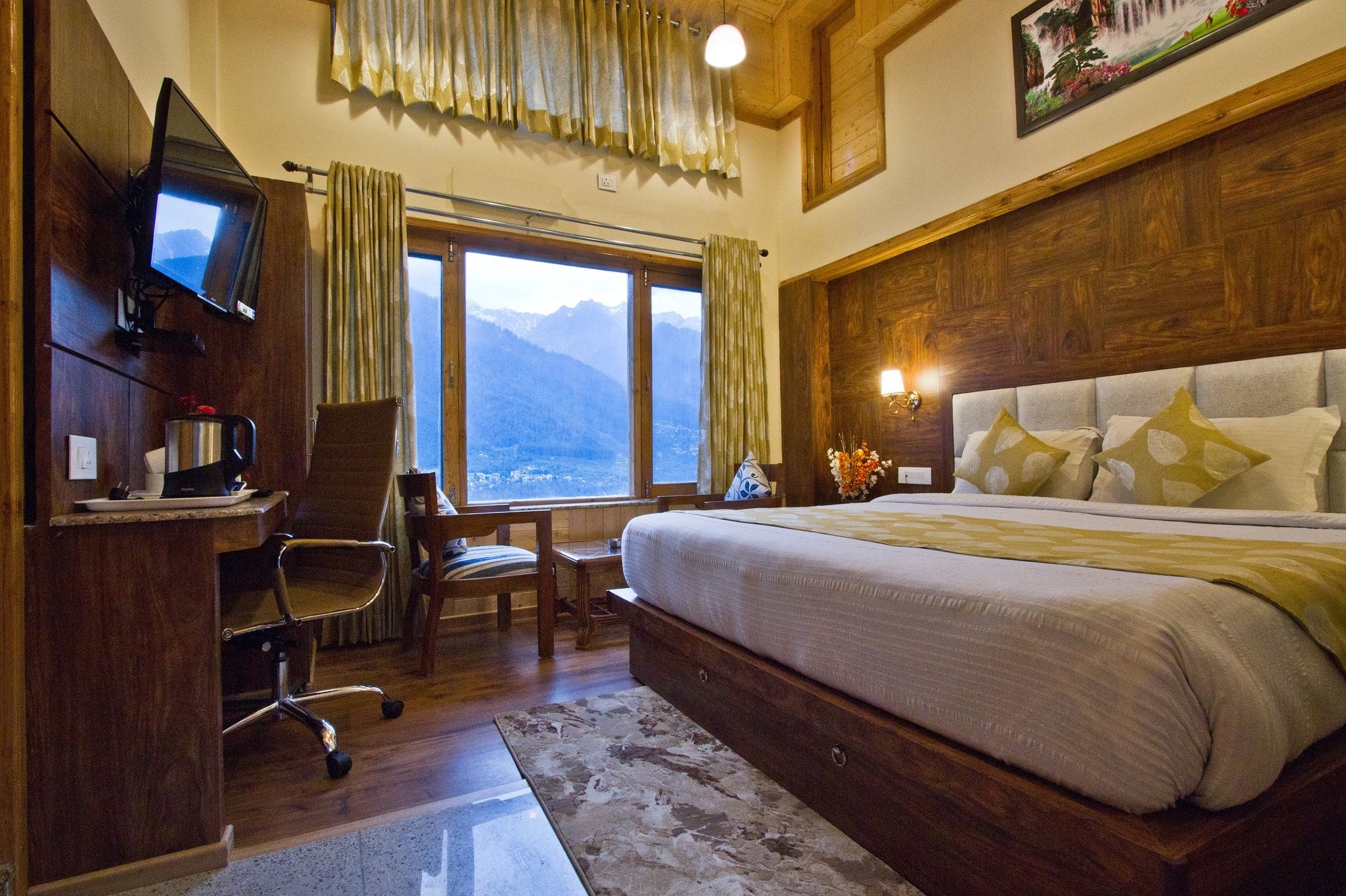 Fog Hill Cottages, Centrally Heated Mountain Side Cottage Standard Room Mountain View Centrally Heated (Without Balcony). 4