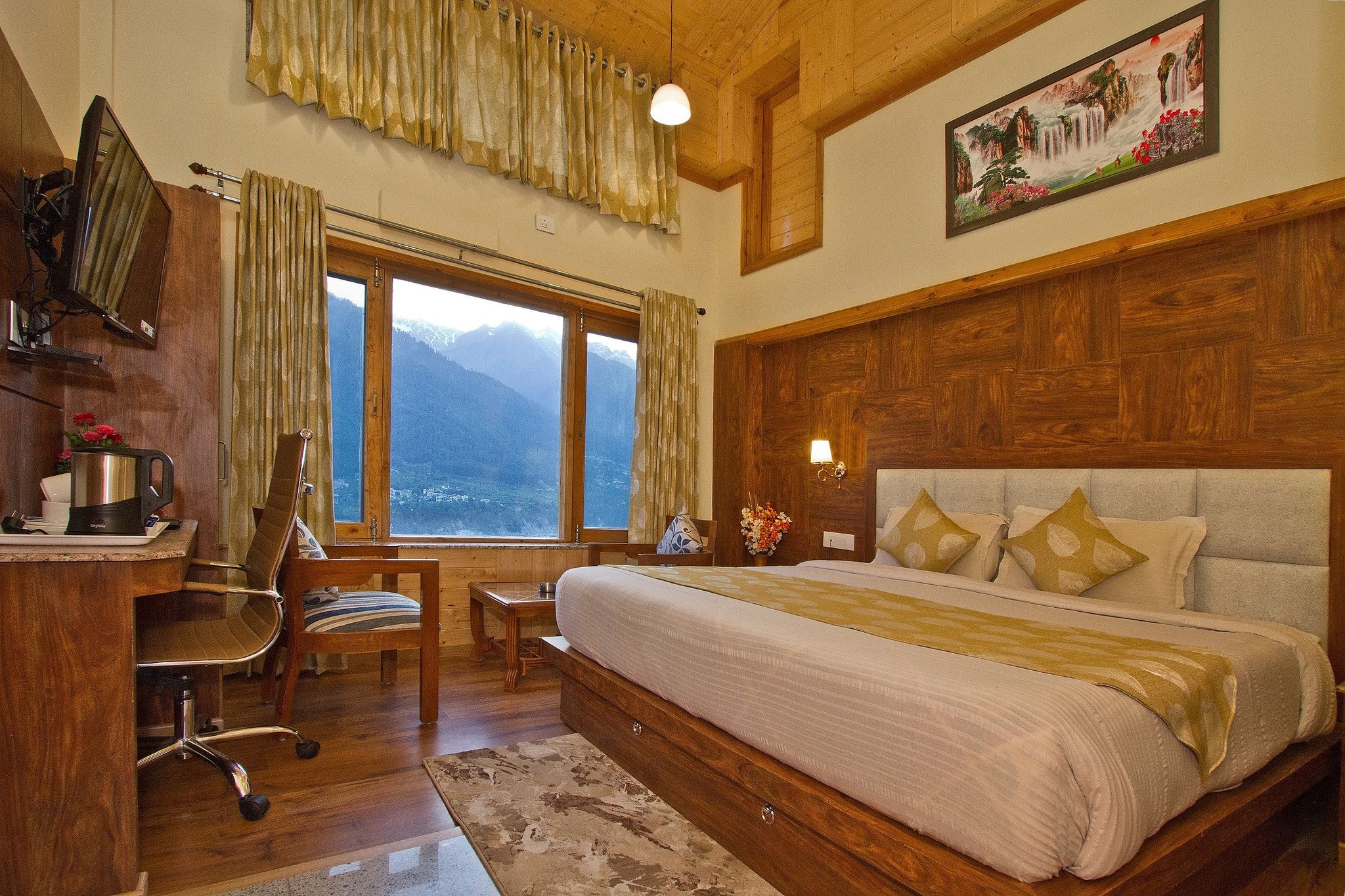 Standard Room Mountain View Centrally Heated (Without Balcony).