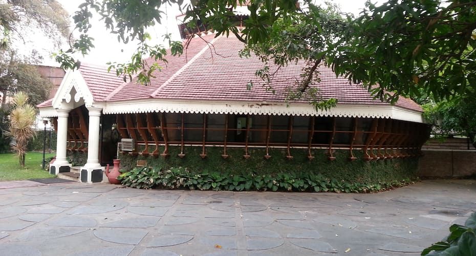 side view hotel exterior