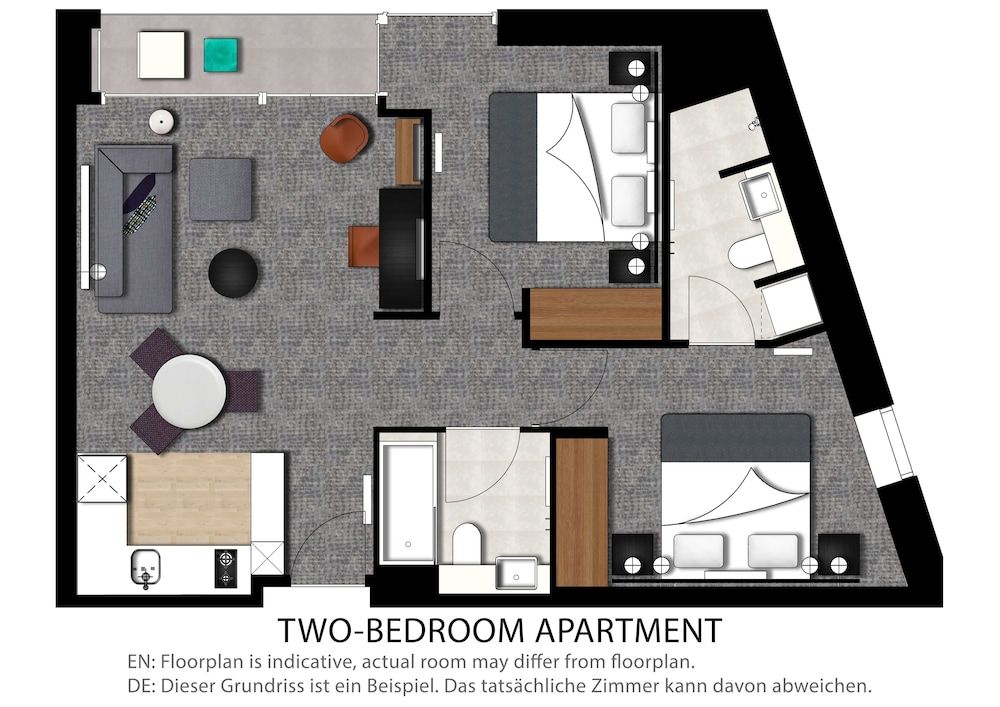 Room layout blue print