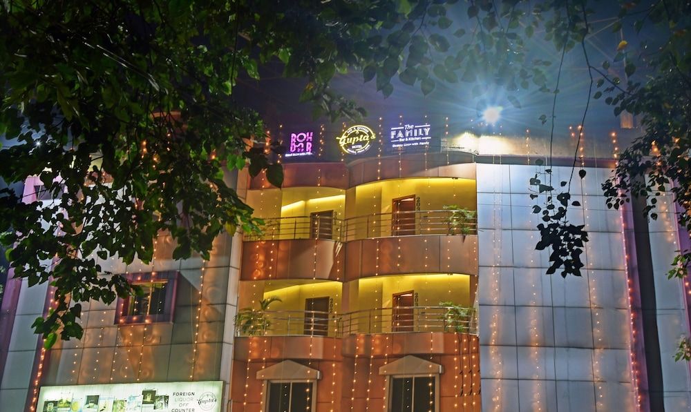 Front of property - evening/night