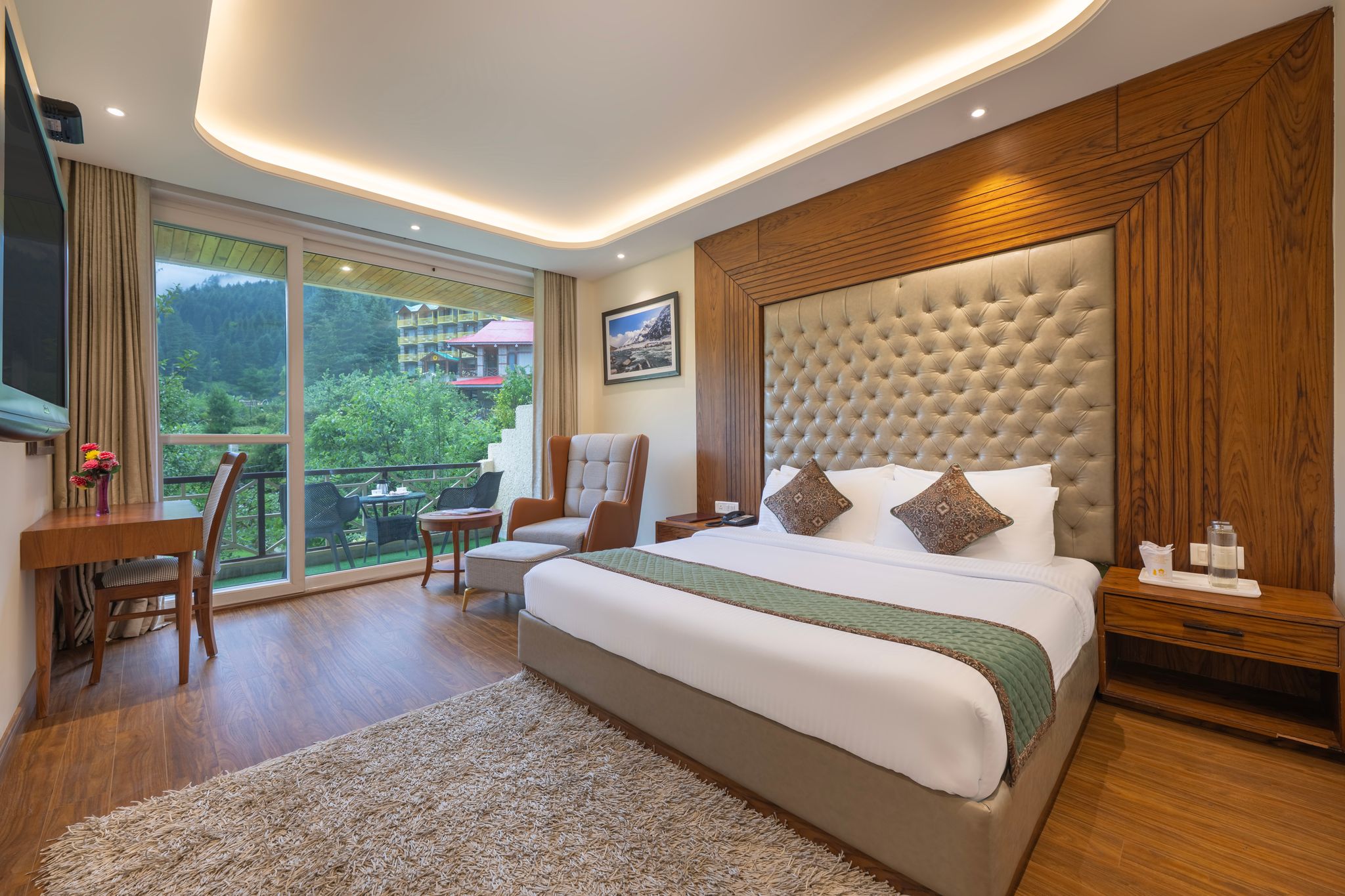 Premium Room ( With Balcony and Complimentary Centralised heating during winters)