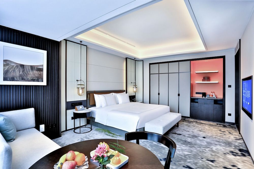 Yindu Hotel Yiwu Deluxe Double Room