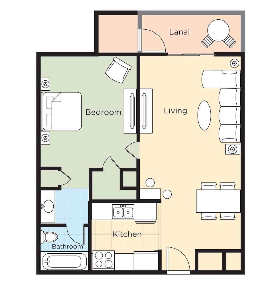 Desert Rose Resort Suite, 1 Bedroom 3