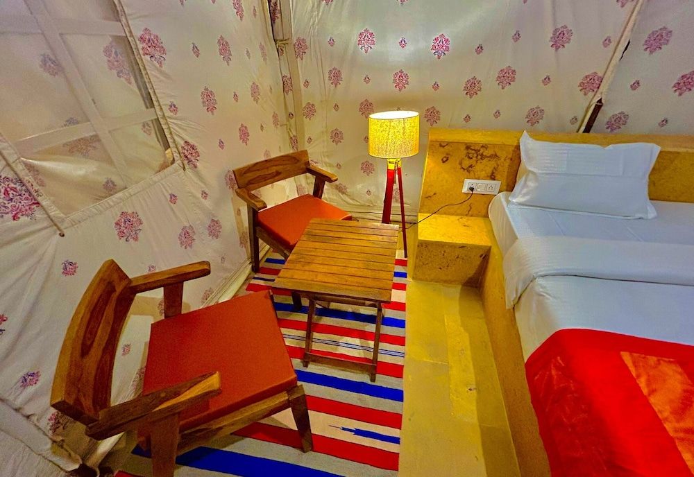 Amazing Desert Camp Deluxe Tent, 1 Double Bed, Resort View, Ground Floor 24