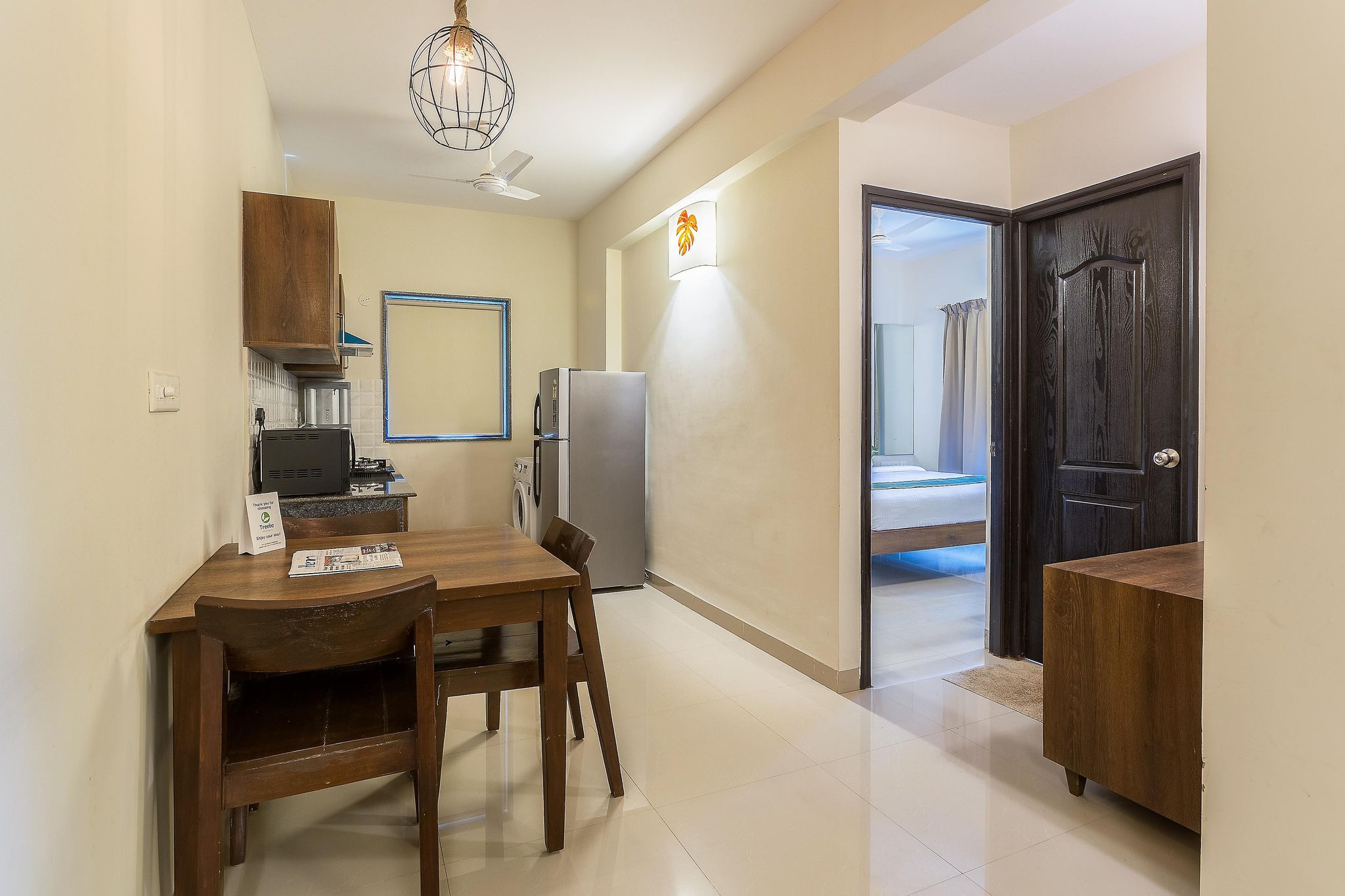 Treebo Aquamarine Arpora with POOL Deluxe Room With Balcony 33