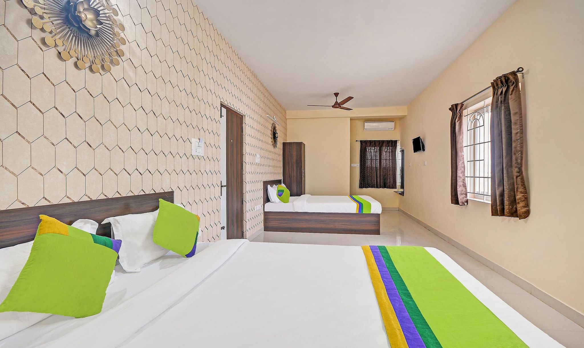 Treebo Everest Residency Tidel Park, 15 Mins From Coimbatore International Airport Standard Double Room 2