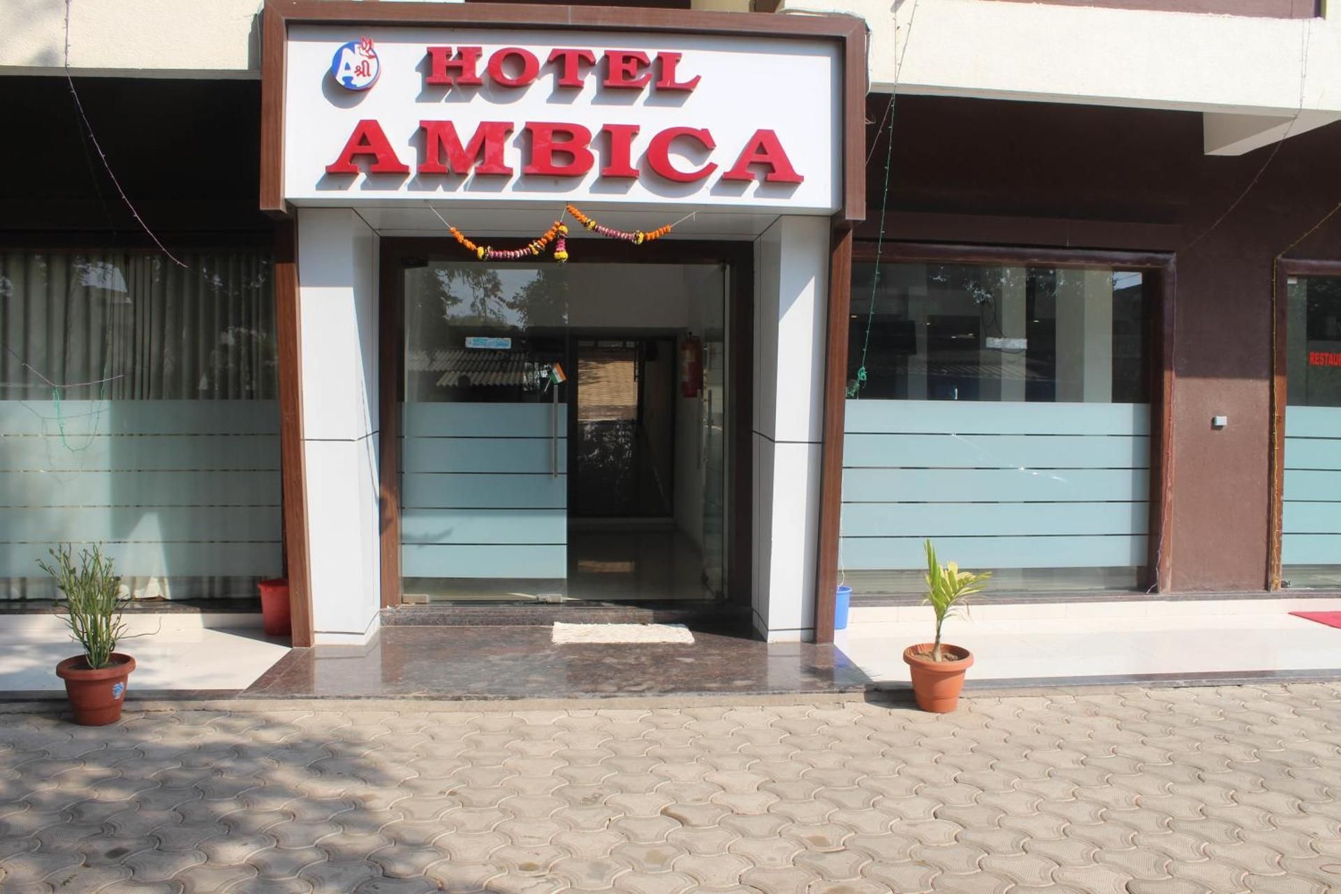 Hotel Ambica entrance 2