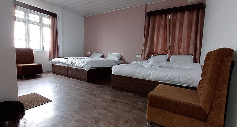 Family Room With Mountain View