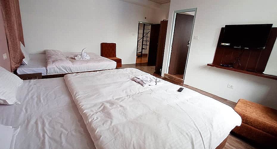 Family Room With Mountain View