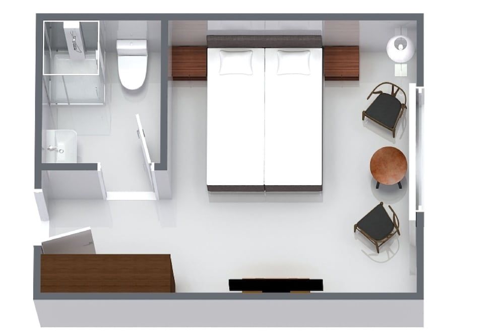 Room layout blue print