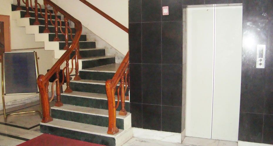 Lift And Staircase