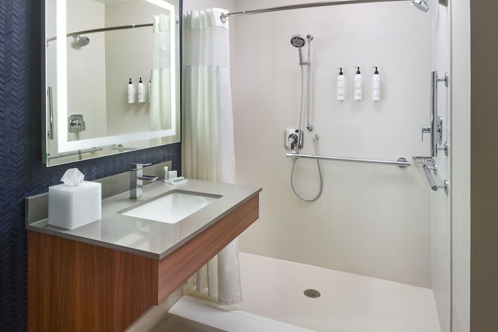 Room, 1 King Bed (Mobility Accessible, Roll-In Shower)