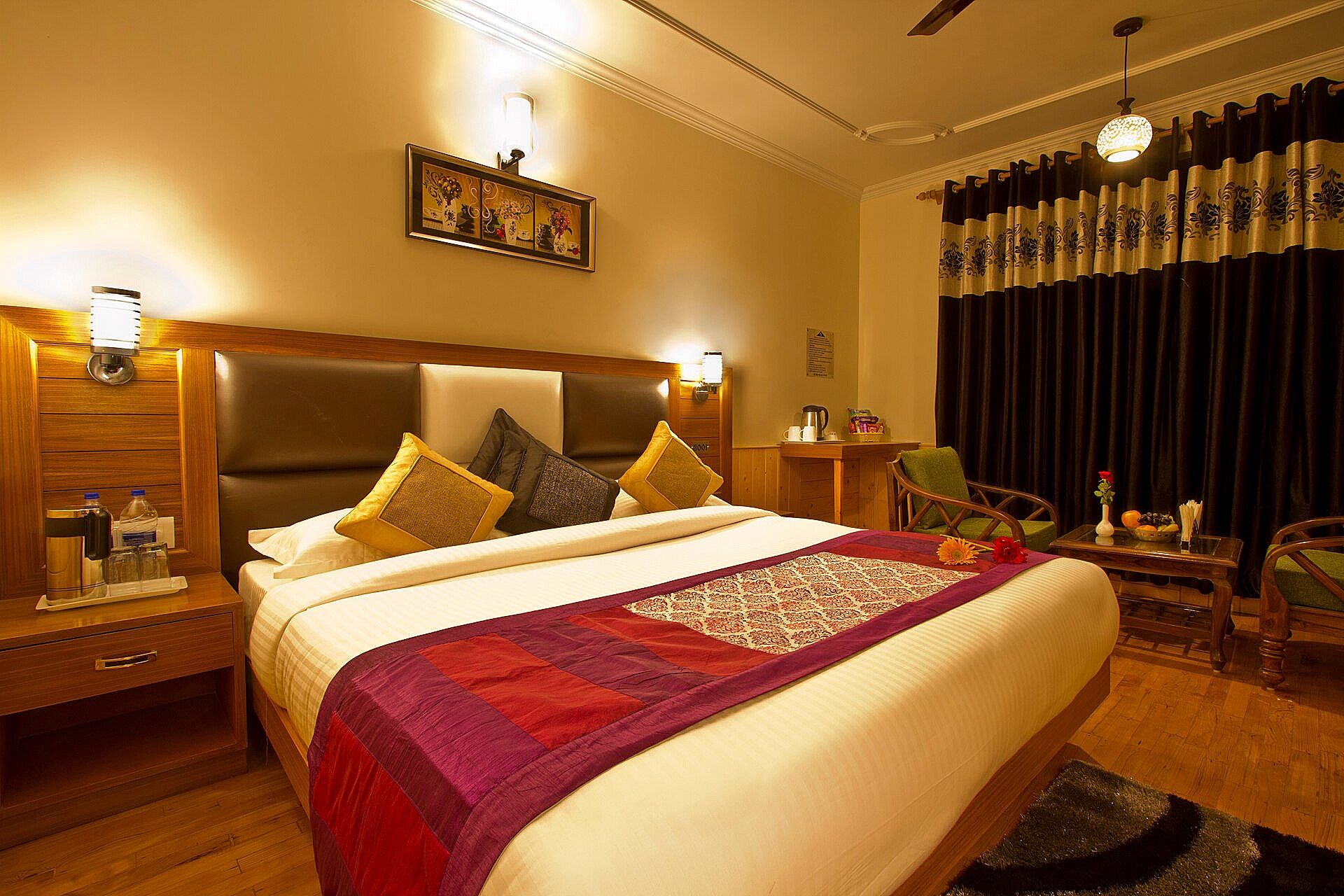 Holiday heaven (Vegetarian hotel) Deluxe Room 3