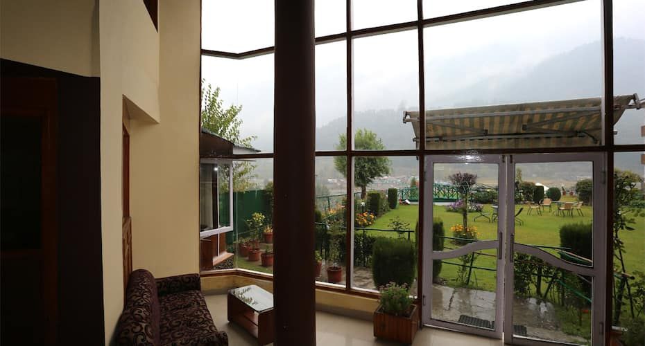 hotel lobby
