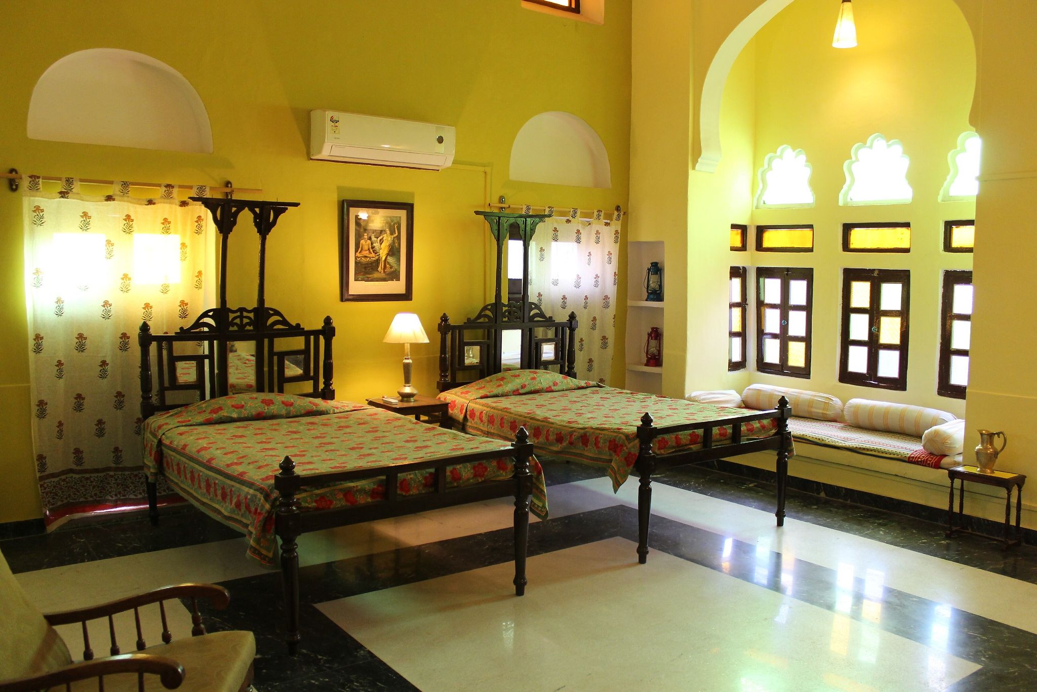 Heritage Deluxe Room with Balcony & Living Area