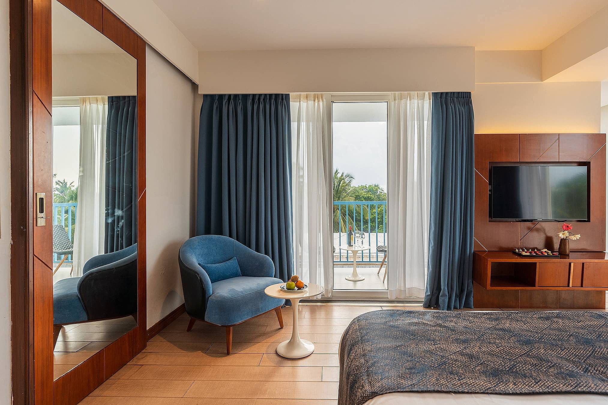 Family Room With Balcony