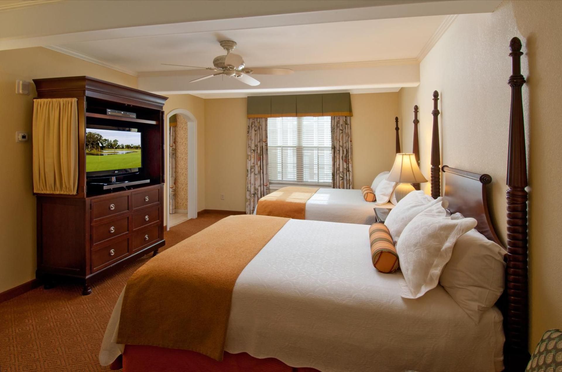 Queen Room with Two Queen Beds - Resort View